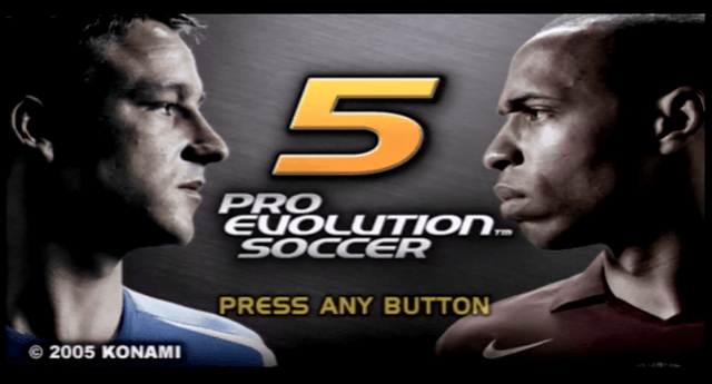 Pro Evolution Soccer 5 screenshot 4 for PSP